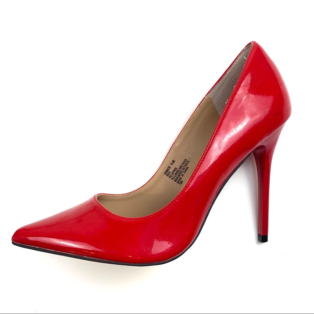 Madden Girl Red Pointed Toe Heels
